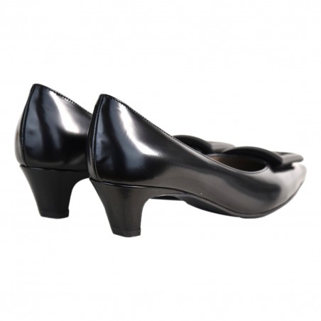 DECOLLETE CON ACCESSORIO ROBERTO FESTA MOON NERO