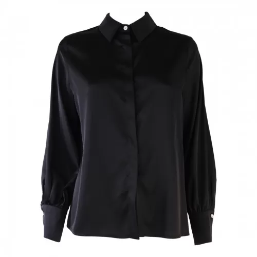 CAMICIA RASO SO ALLURE G22024A BLACK