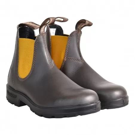 BEATLES EL SIDE BOOT LEATHER BLUNDSTONE 1919 BROWN