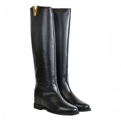 STIVALE CON ACCESSORIO V VIA ROMA 15 4248 NERO