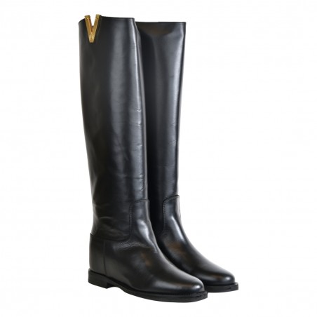 STIVALE CON ACCESSORIO V VIA ROMA 15 4248 NERO