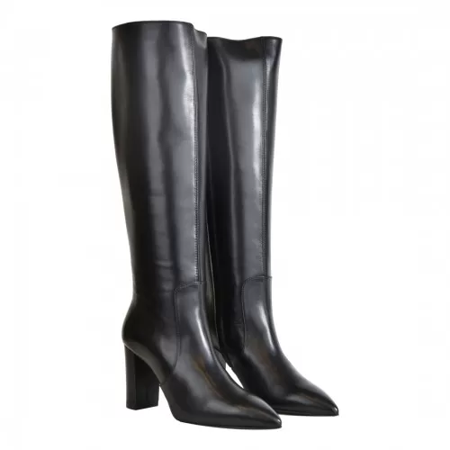 STIVALE CON ZIP VIA ROMA 15 4273 NERO