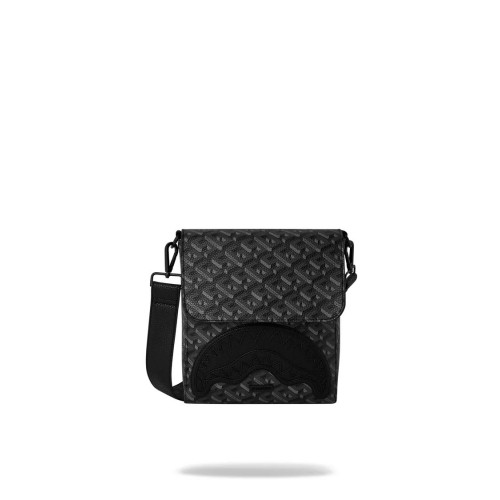 BLACKOUT MESSENGER SLING SPRAYGROUND 910B6487NSZ BLACK