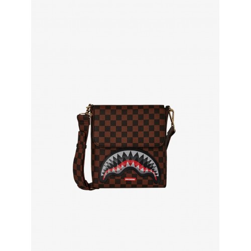 MESSENGER SLING CHOMP SPRAYGROUND 910B6522NSZ BROWN
