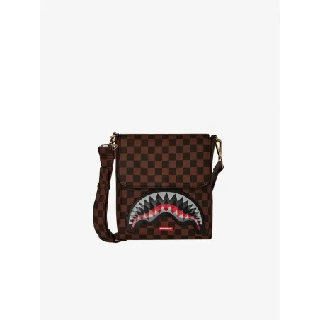 MESSENGER SLING CHOMP SPRAYGROUND 910B6522NSZ BROWN