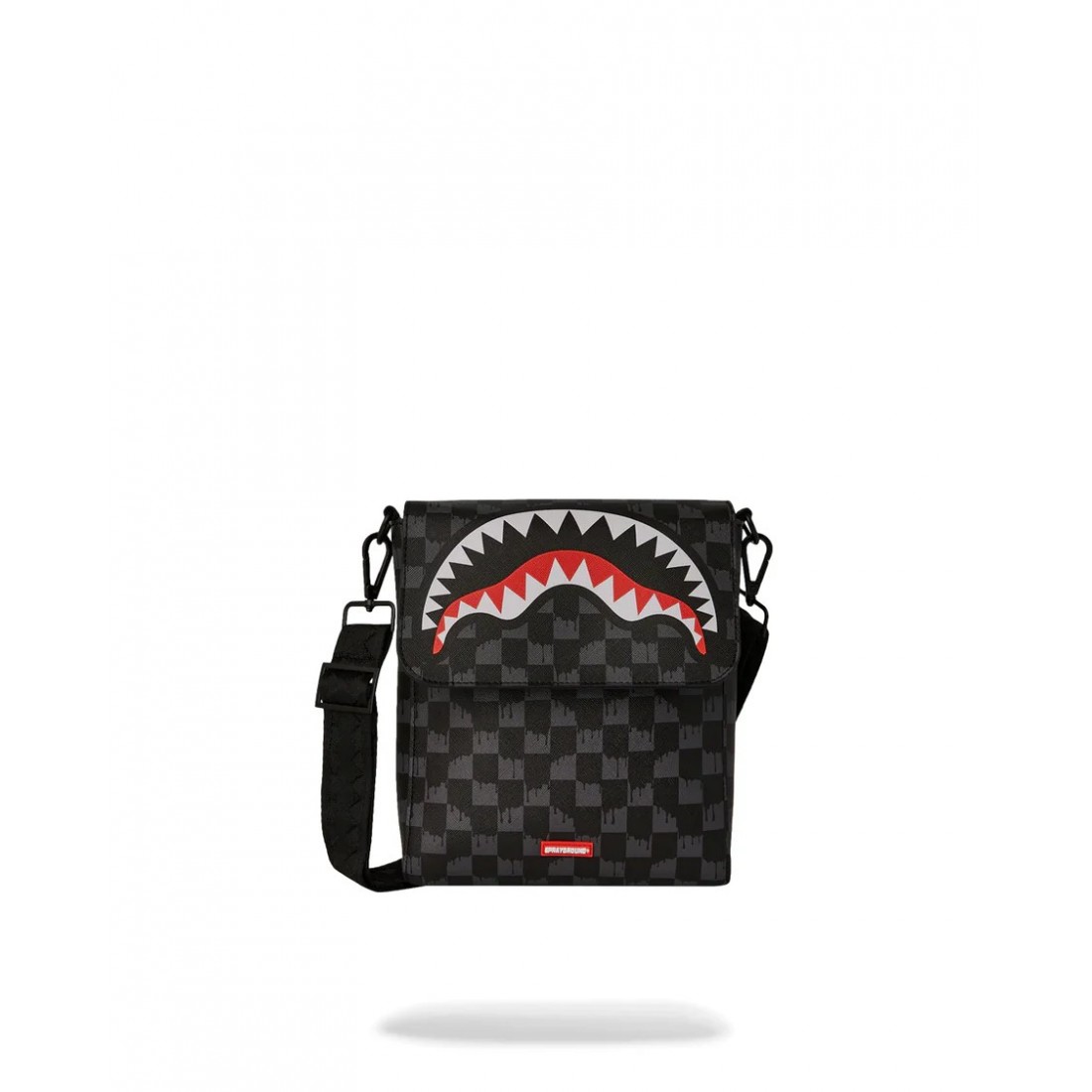 DRIP CHECK SHARK MESSENGER SLIM SPRAYGROUND 910B6572NSZ GREY