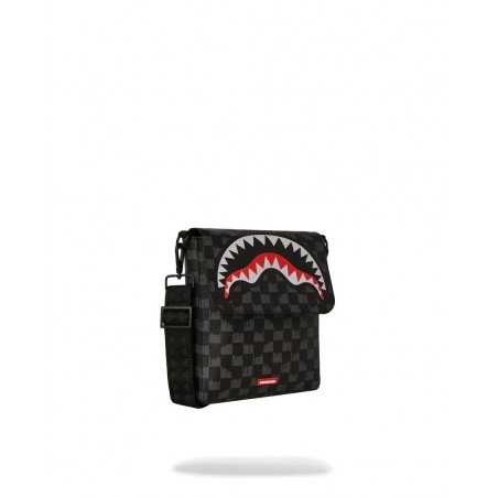 DRIP CHECK SHARK MESSENGER SLIM SPRAYGROUND 910B6572NSZ GREY