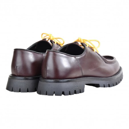 MOCASSINO ALLACCIATO J.O.LUXURY STYLE GIOTTO-CICLONE BORDEAUX