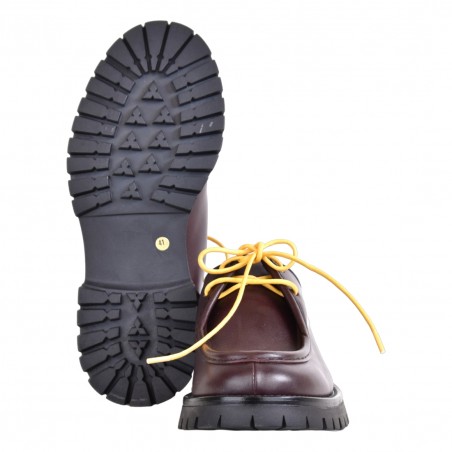 MOCASSINO ALLACCIATO J.O.LUXURY STYLE GIOTTO-CICLONE BORDEAUX