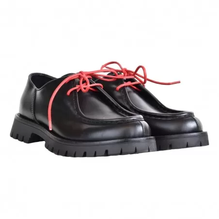 MOCASSINO ALLACCIATO J.O.LUXURY STYLE GIOTTO-CICLONE NERO