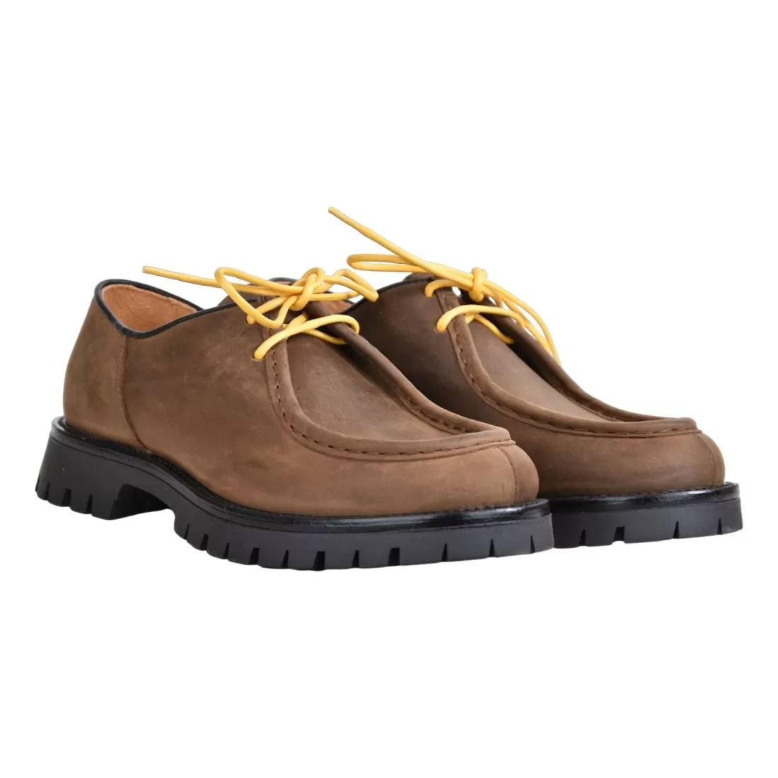 MOCASSINO ALLACCIATO J.O.LUXURY STYLE GIOTTO-CRAZY BROWN