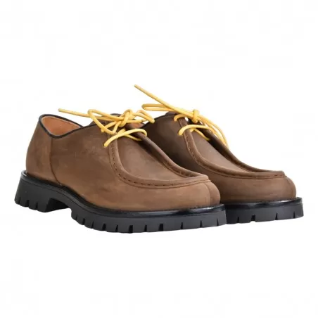 MOCASSINO ALLACCIATO J.O.LUXURY STYLE GIOTTO-CRAZY BROWN