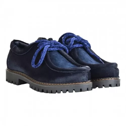 MOCASSINO ALLACCIATO J.O.LUXURY STYLE L710 BLU