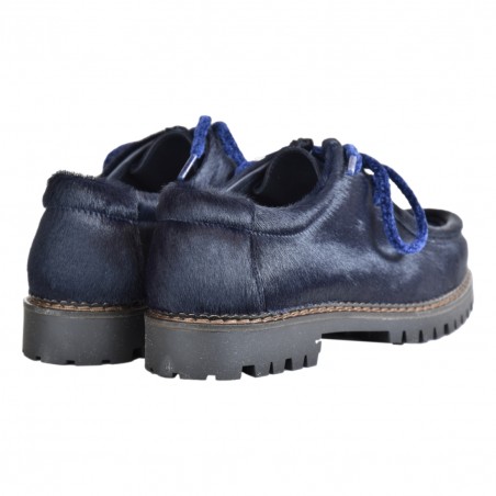 MOCASSINO ALLACCIATO J.O.LUXURY STYLE L710 BLU
