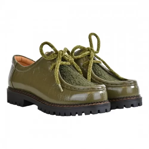 MOCASSINO ALLACCIATO J.O.LUXURY STYLE L710 OLIVA