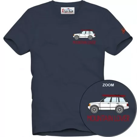 ARNOTT T-SHIRT MOUNTAIN LOVER 61 EMB MC2 SAINT BARTH ARN0001 02730G