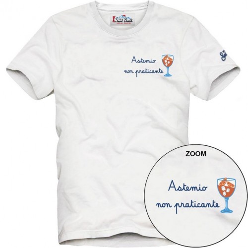 ARNOTT T-SHIRT NON ASTEMIO 10 EMB MC2 SAINT BARTH ARN0001 02948G