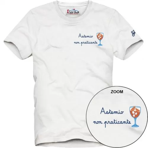 ARNOTT T-SHIRT NON ASTEMIO 10 EMB MC2 SAINT BARTH ARN0001 02948G