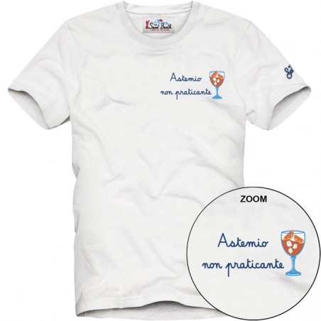 ARNOTT T-SHIRT NON ASTEMIO 10 EMB MC2 SAINT BARTH ARN0001 02948G