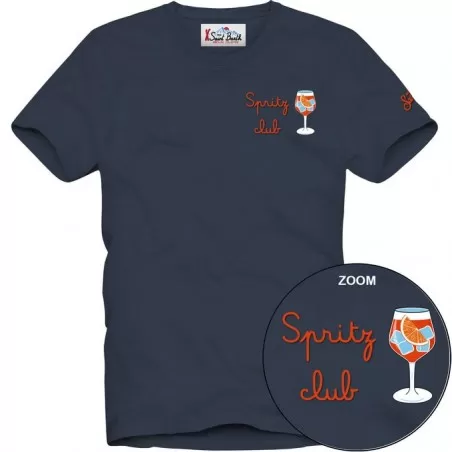 ARNOTT T-SHIRT SPRITZ CLUB 61 EMB MC2 SAINT BARTH ARN0001 02959G