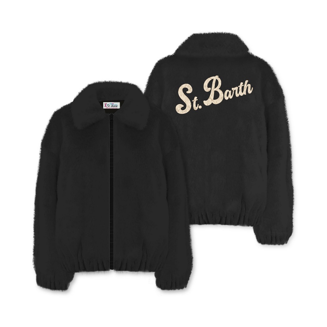 AVELINE FAUX FUR JACKET SB 00 MC2 SAINT BARTH AVL002 03961G