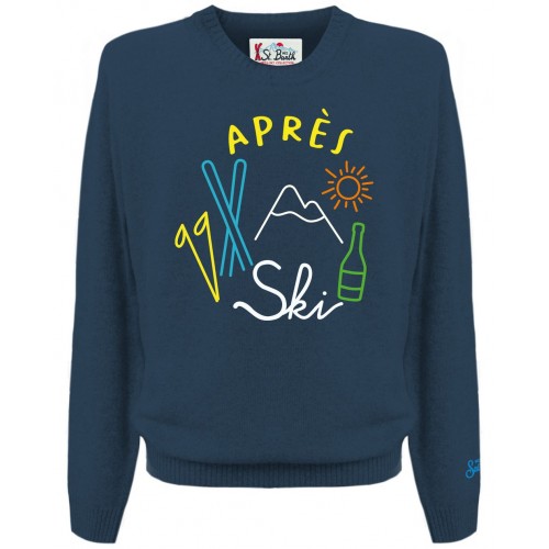 HERON ROUND NECK APRES SKI BIG 61 EMB MC2 SAINT BARTH HER0001 00332G