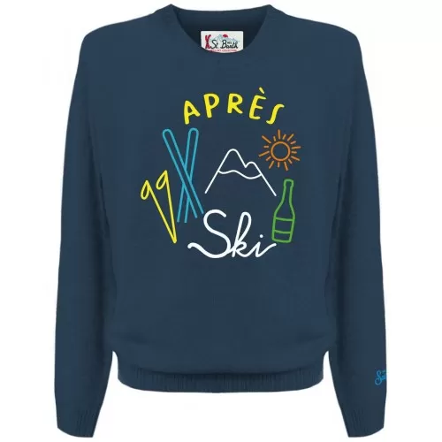 HERON ROUND NECK APRES SKI BIG 61 EMB MC2 SAINT BARTH HER0001 00332G