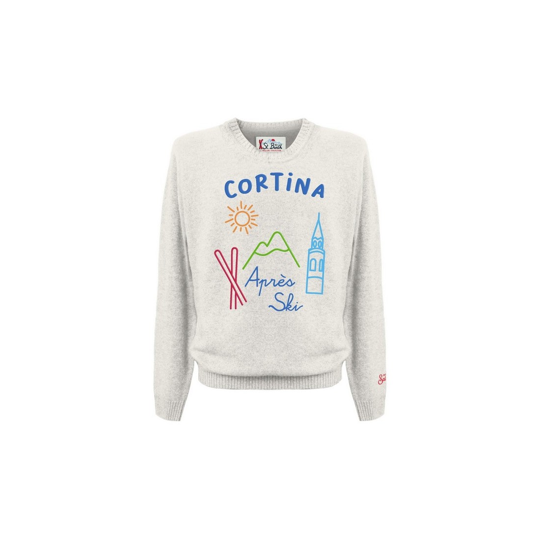 HERON ROUNDNECK CORTINA BIG 10 EMB MC2 SAINT BARTH HER0001 02515G
