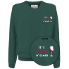 HERON LIGHT CREW NECK WINE OCLOCK 51 EMB MC2 SAINT BARTH HER0005 03002G