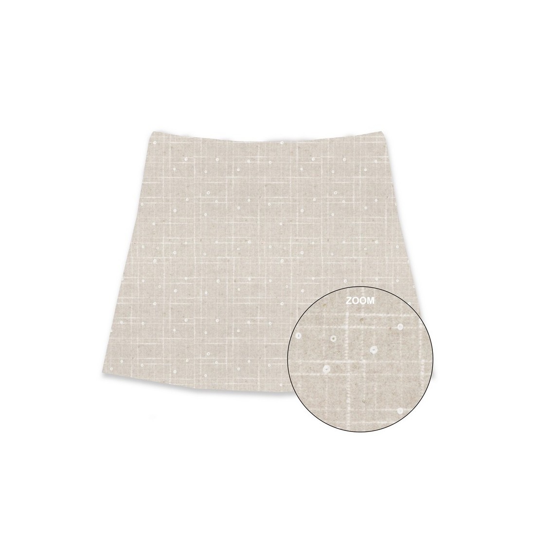 KATRINE WOOL 10 CREAM PAILLETTES MC2 SAINT BARTH KATR001 00467G