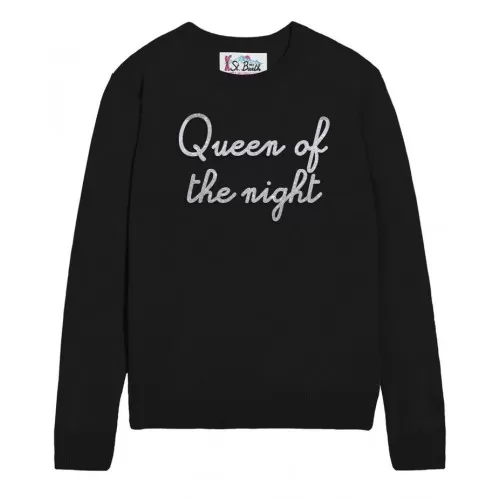 NEW CREWNECK QUEEN NIGHT 00L EMB MC2 SAINT BARTH QUE0010 04197G