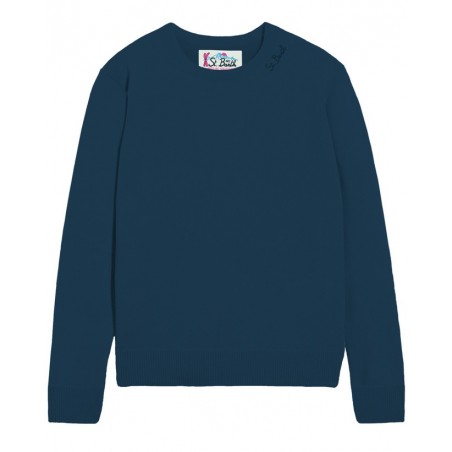 HALF NECK SWEATER BLEND 61 MC2 SAINT BARTH SORB001 00010G