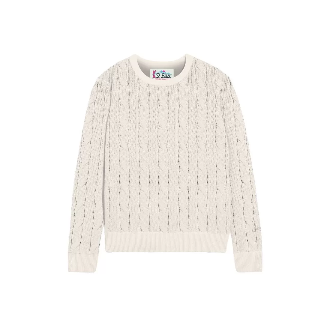 HALF NECK SWEATER BLEND TRICOT 10 MC2 SAINT BARTH SORB001 00851G