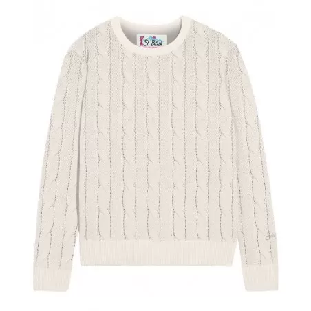 HALF NECK SWEATER BLEND TRICOT 10 MC2 SAINT BARTH SORB001 00851G