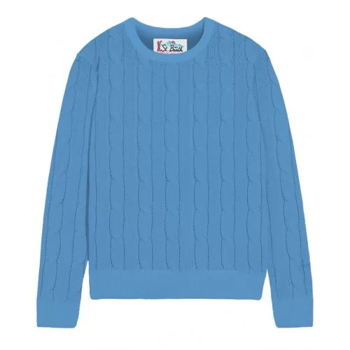 HALF NECK SWEATER BLEND TRICOT 33 MC2 SAINT BARTH SORB001 00863G