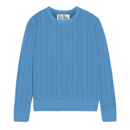 HALF NECK SWEATER BLEND TRICOT 33 MC2 SAINT BARTH SORB001 00863G