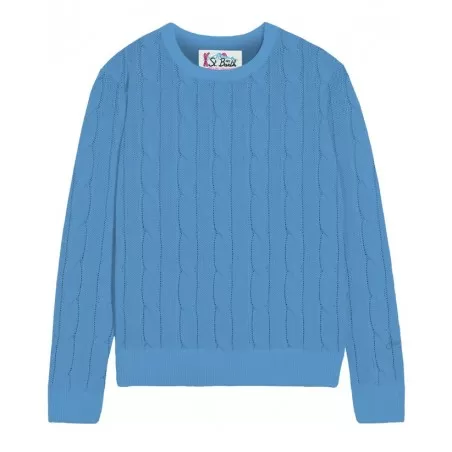 HALF NECK SWEATER BLEND TRICOT 33 MC2 SAINT BARTH SORB001 00863G