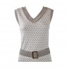 ABITO MAGLIA MIDI PHO FIRENZE 4322009CC8 BURRO