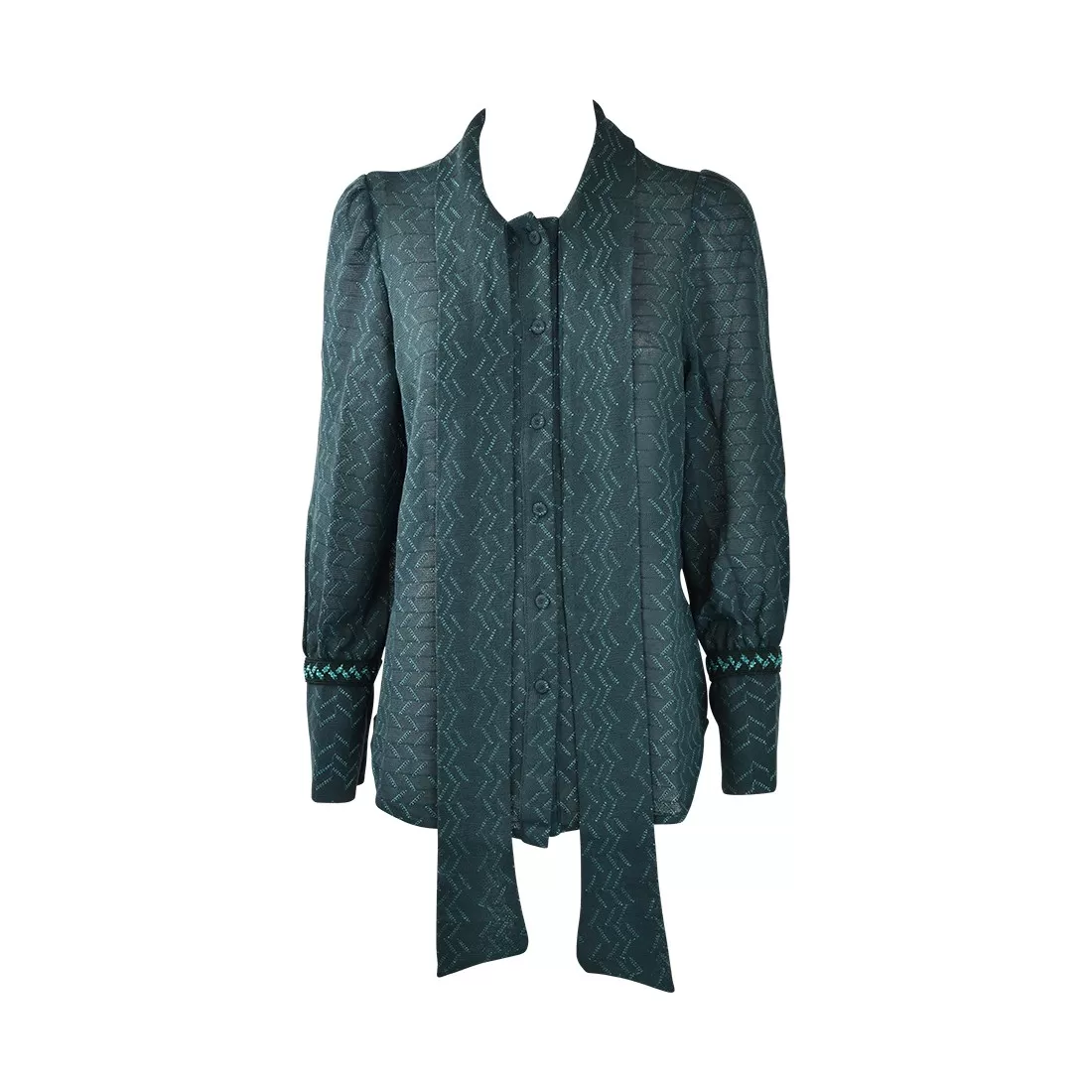 CAMICIA C/FIOCCO PHO FIRENZE 4322145CC1 FOREST