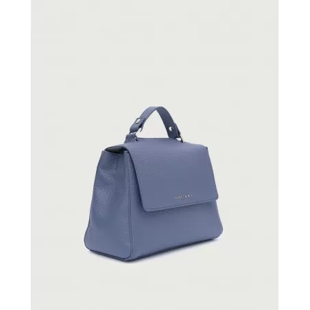 BORSA SVEVA PICCOLA A MANO ORCIANI BO1999-SOF MIRTILLO