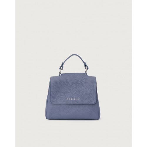 BORSA SVEVA MINI A MANO C/TRACOLLA ORCIANI BO2019-SOF MIRTILLO