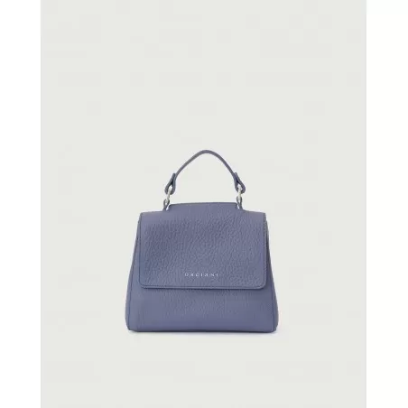 BORSA SVEVA MINI A MANO C/TRACOLLA ORCIANI BO2019-SOF MIRTILLO