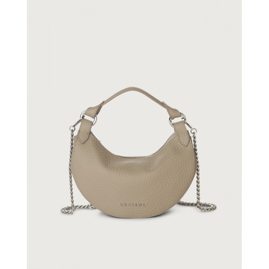 MINI BAG DUMPLING C/TRACOLLA ORCIANI SD0179-SOF CONCHIGLIA