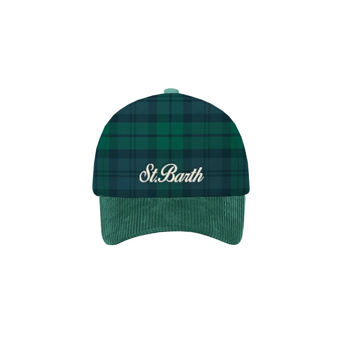 BASEBALL N TARTAN CORDUROY 6151 EMB MC2 SAINT BARTH BASB0007 00357G