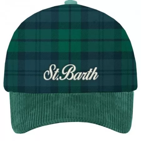 BASEBALL N TARTAN CORDUROY 6151 EMB MC2 SAINT BARTH BASB0007 00357G
