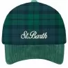 BASEBALL N TARTAN CORDUROY 6151 EMB MC2 SAINT BARTH BASB0007 00357G