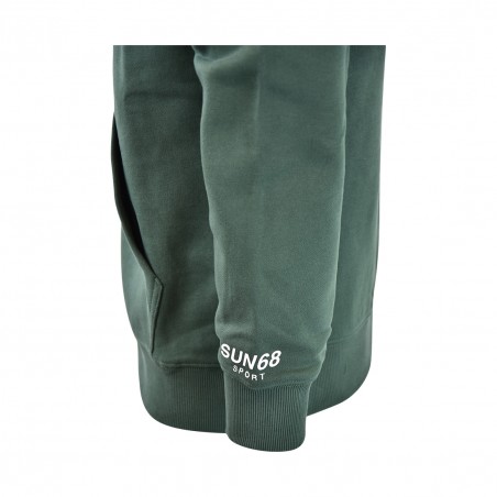 HOOD ZIPSPORT COTTON FL SUN68 F44153 37