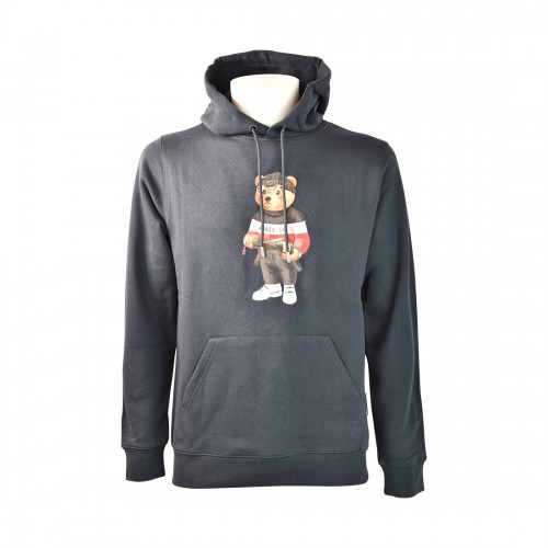 FELPA FILOU 105 BARON FILOU FIL105HOOD BLUE