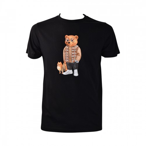 T-SHIRT FILOU 87 BARON FILOU FIL87TS BLACK
