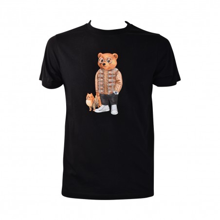 T-SHIRT FILOU 87 BARON FILOU FIL87TS BLACK